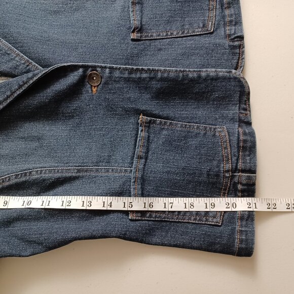 Contrast Jeans Denim Jacket - Picture 16 of 16